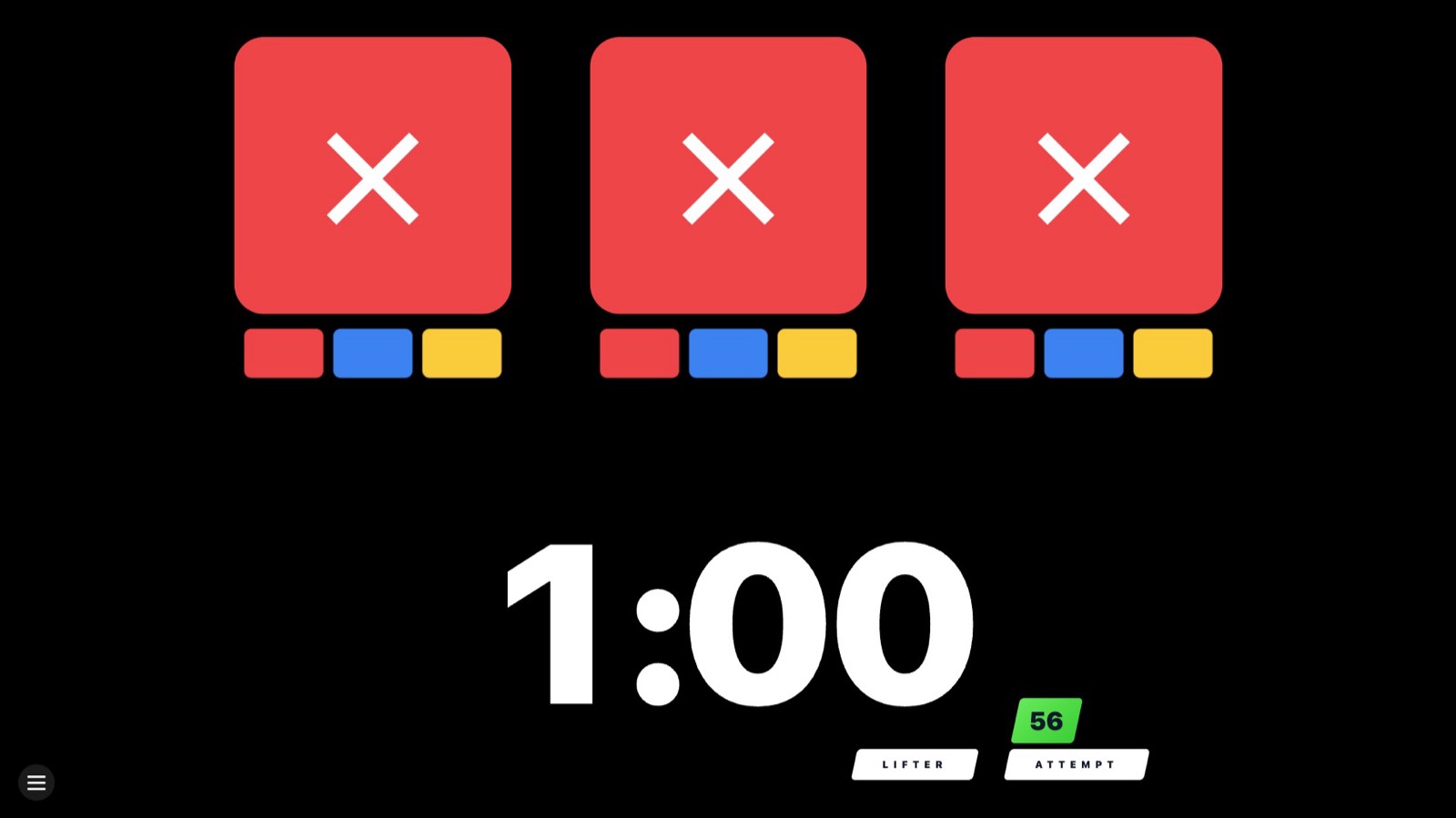 Display — No Lift